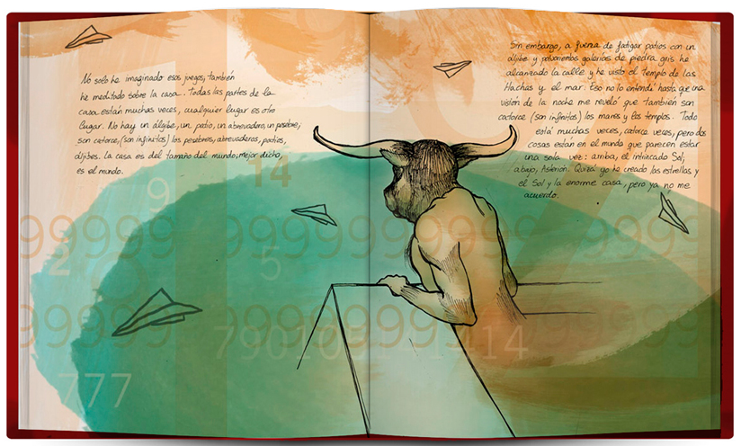 Ilustracion de La casa de Asterion